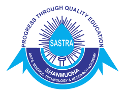 SASTRA University logo